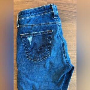 Ag Adriano Goldschmied Dark Wash Denim